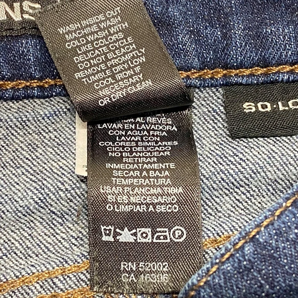 DKNY Jeans Women's 12 Blue So-Lo-Lita Stretch Denim Boot Fit Pants Est. 1989 EUC